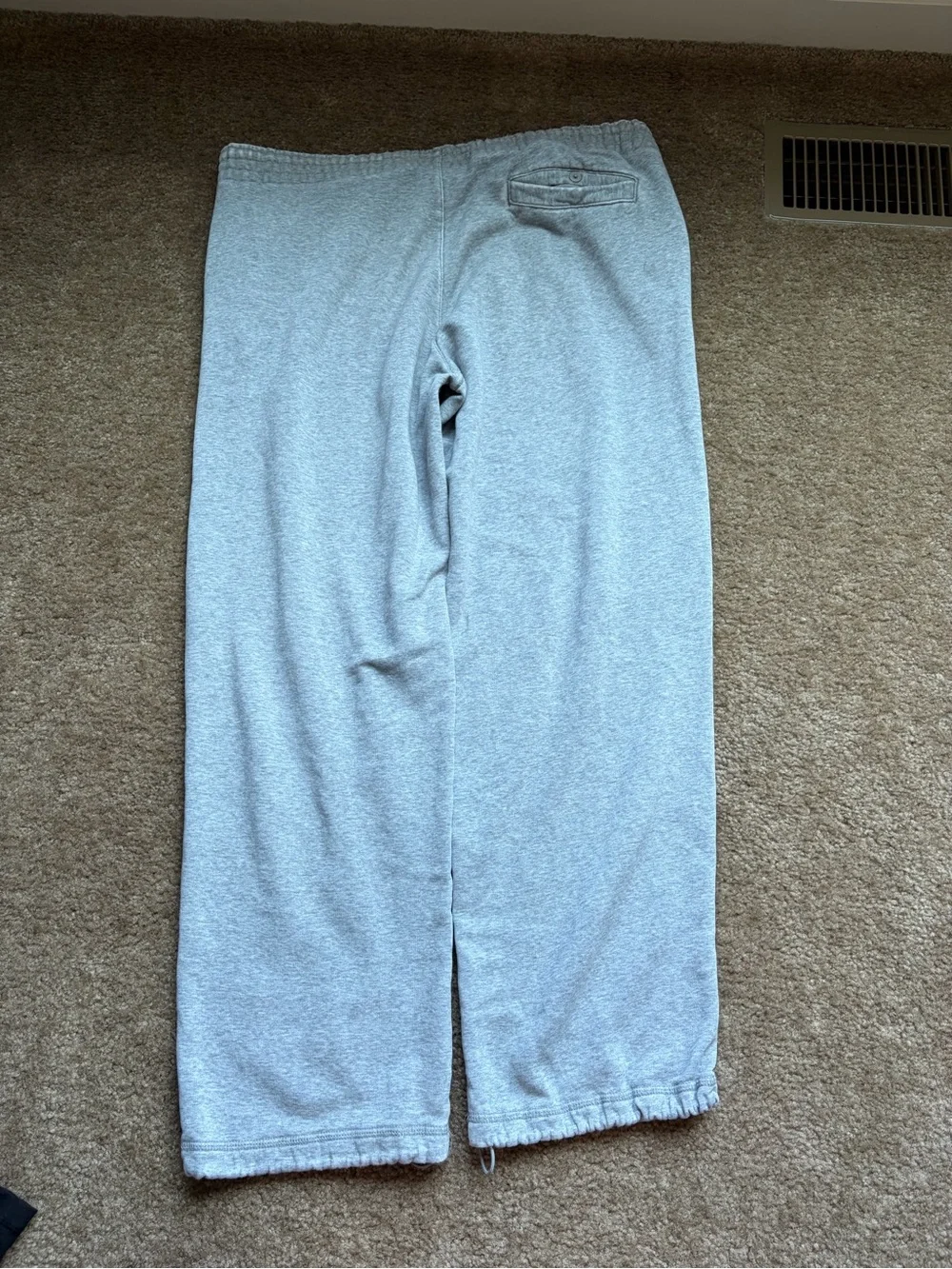 Y2K Jordan Nike Light Gray sweatpants size M